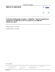 NBN B 21-606:2019