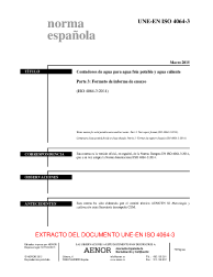 UNE-EN ISO 4064-3:2015