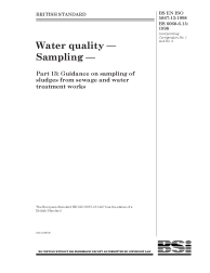 BS EN ISO 5667-13:1998