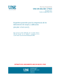 UNE-EN ISO/IEC 17025:2017