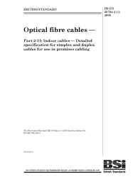 BS EN 60794-2-11:2005