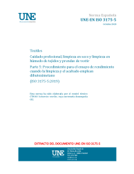 UNE-EN ISO 3175-5:2020