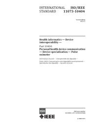 IEEE/ISO 11073-10404:2022