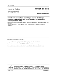 NBN EN ISO 23279:2010