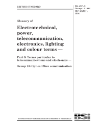 BS 4727-3:Group 13:1992