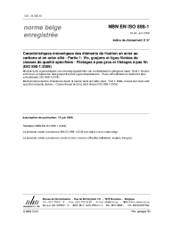 NBN EN ISO 898-1:2009