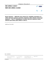 NBN ISO 29061-3:2020