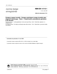 NBN EN 14710-1:2005