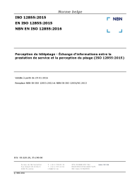 NBN EN ISO 12855:2016