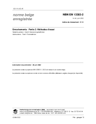 NBN EN 13383-2:2002