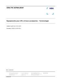 CEN/TS 16769:2019