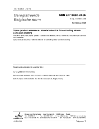 NBN EN 16602-70-36:2014