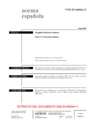 UNE-EN 60034-11:2005