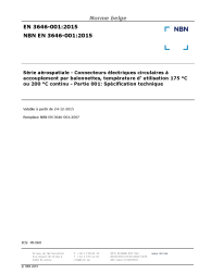 NBN EN 3646-001:2015
