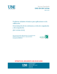 UNE-EN ISO 16546:2021