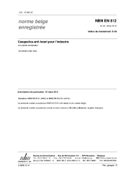 NBN EN 812:2012