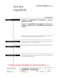 UNE-EN 301090 V1.1.1:2005