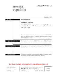 UNE-EN ISO 11111-2:2005