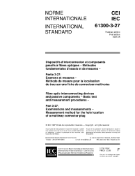 IEC 61300-3-27:1997