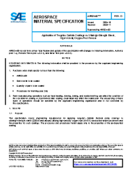 SAE AMS 2448D:2025-11-12