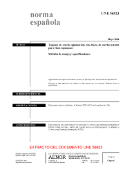 UNE 56923:2006 (R2017)