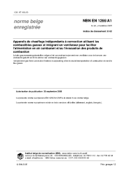 NBN EN 1266/A1:2005