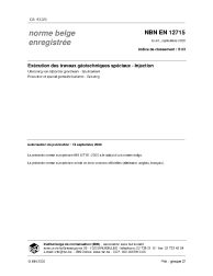 NBN EN 12715:2000
