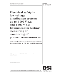 BS EN 61557-6:2007