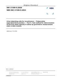 NBN ISO 17190-5:2021