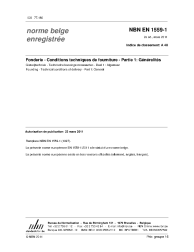 NBN EN 1559-1:2011