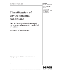 BS EN 60721-3-0:1993