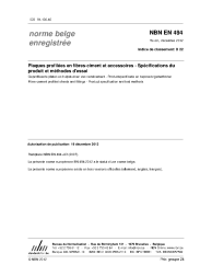 NBN EN 494:2012