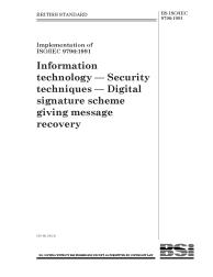 BS ISO/IEC 9796:1991