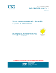 UNE-EN 60188:2002/A11:2019