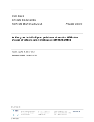 NBN EN ISO 8623:2015