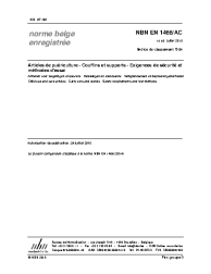 NBN EN 1466/AC:2015