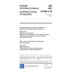 IEC 61280-2-10:2005