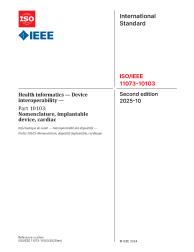 IEEE/ISO 11073-10103:2025