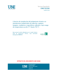 UNE 92330:2018