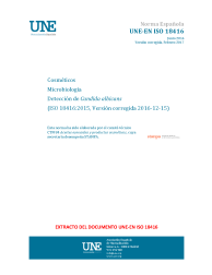 UNE-EN ISO 18416:2016