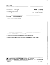 NBN EN 1564:1997