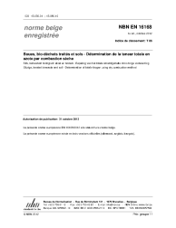 NBN EN 16168:2012