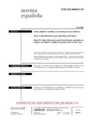 UNE-EN 60454-3-19:2004