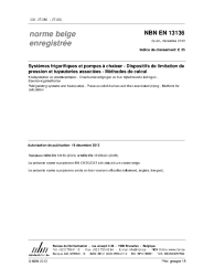 NBN EN 13136:2013