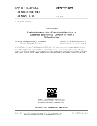 CEN/TR 16220:2011
