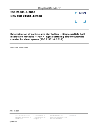 NBN ISO 21501-4:2020