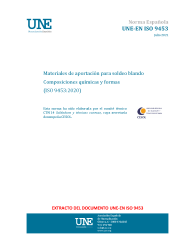 UNE-EN ISO 9453:2021