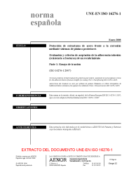 UNE-EN ISO 16276-1:2008