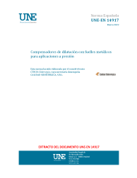 UNE-EN 14917:2022