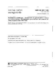 NBN EN ISO 1460:1995